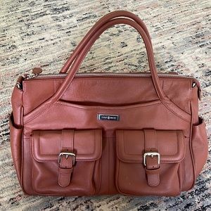 Lily and Jade Leather Diaper Bag